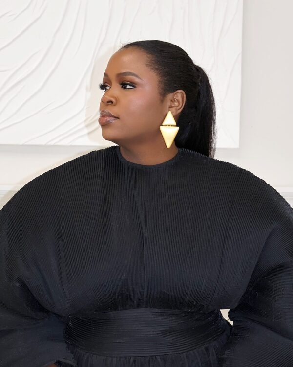 Kinna earrings styled – Kah's Collection